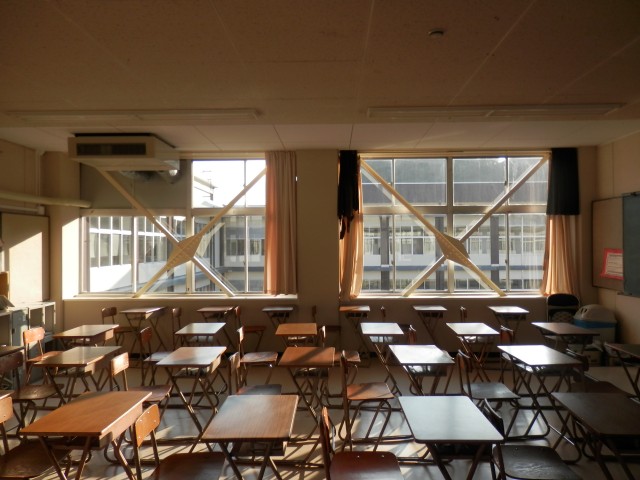 教室棟　耐震補強